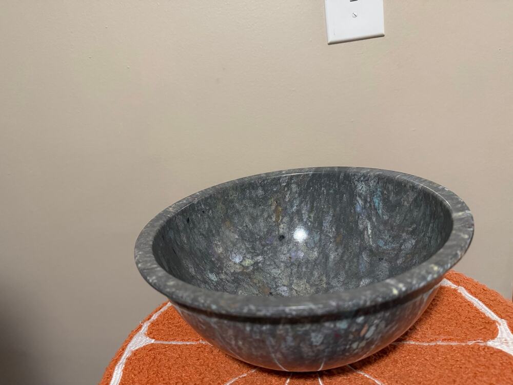 Vintage Melamine Texas Ware Confetti Mixing Bowl 118 Splatter Speckled USA 10 In